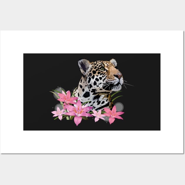 yaguar or yaguareté is a felid carnivore of the Panterinos subfamily and genus Panthera. It is the only one of the five current species of this genus found in America. It is also the largest feline in America and the third in the world. Wall Art by obscurite